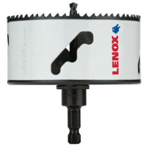 LENOX 1773003 66A 4-1/8" ARBORED BI-METAL SPEED SLOT HOLE SAW CLAMSHELL