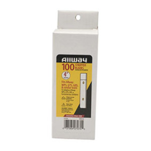 ALLWAY TOOLS 07075 WSB100 4" WALLPAPER STRIPPER BLADE 100 PACK