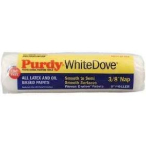 PURDY 144670092 9" X 3/8" WHITE DOVE PAINT ROLLER COVER WOVEN DRALON