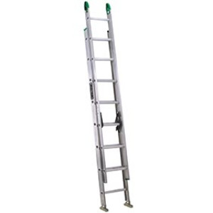 LOUISVILLE LADDER AE4216PG 16' TYPE II ALUMINUM EXTENSION LADDER PRO GRIP
