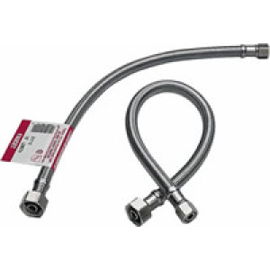 FLUIDMASTER B1F20 20" FAUCET CONNECTOR BRAIDED STAINLESS STEEL