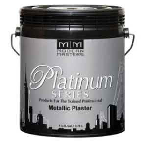 MODERN MASTERS PSMP704-GAL PARCHMENT PLATINUM SERIES METALLIC PLASTER