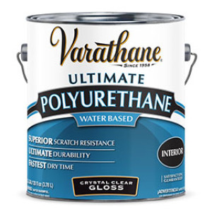 RUST-OLEUM VARATHANE 200031 WATERBORNE INTERIOR CRYSTAL CLEAR GLOSS POLY