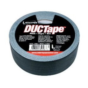 INTERTAPE 620 AC20 2" X 60 YARD BLACK DUCT TAPE 20C-BK 2 91407