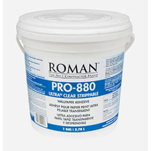 ROMAN 12401 ULTRA PRO-880 CLEAR STRIPPABLE ADHESIVE