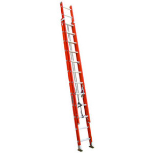LOUISVILLE LADDER FE3224 24' TYPE IA FIBERGLASS EXTENSION LADDER