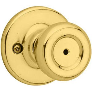 KWIKSET 300T 3 6AL RCS V1 PRIVACY LOCK BED/BATH 93001-923 POLISHED BRASS