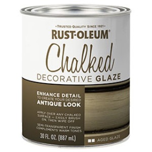 RUST-OLEUM SPECIALTY 315881 CHALKED PAINT AGED GLAZE