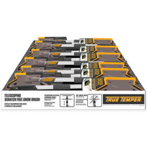 AMES ABTT5212 AUTO SNOW BRUSH 52" TELESCOPING SWIVEL HEAD WITH END SCRAPER