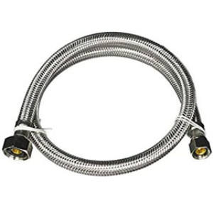 PLUMB PAK PP23808 EZ SUPPLY TUBE STAINLESS STEEL 3/8" COMP X 1/2" FIP 30" LAV