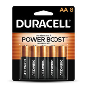 DURACELL MN1500B8 8 PK AA COPPERTOP ALKALINE BATTERY 84867566