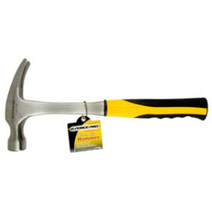 G-FORCE 21084 16 OZ RIP HAMMER SOLID STEEL WITH ERGO GRIP HANDLE