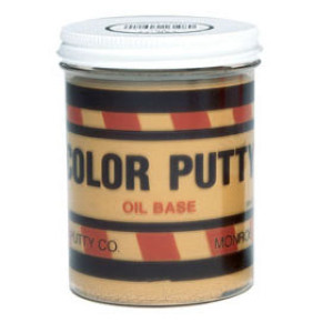 COLOR PUTTY COMPANY #102 NATURAL 3.68 OZ JAR OIL BASED WOOD FILLER PUTTY