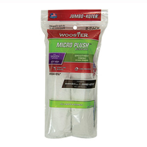 WOOSTER JUMBO-KOTER MICRO PLUSH RR314 6-1/2" X 5/16" ROLLER COVER 2-PACK