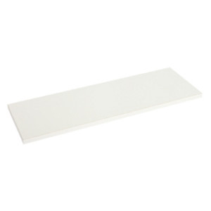KV 00435 12" X 36" WHITE SHELF 1980WH LAMINATED HOLDS UP TO 200 LBS