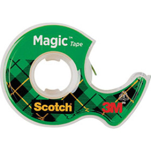 3M 105A 3/4" X 300" SCOTCH MAGIC TRANSPARENT TAPE