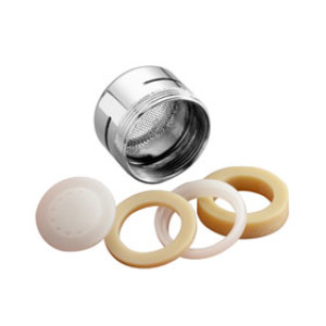 PLUMB PAK PP800-1 FAUCET AERATOR PREMIUM DUAL THREADED SLOTTED