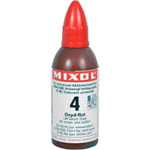 MIXOL S/04 20 ML LW-OXIDE-TYPE OXIDE RED UNIVERSAL TINTING PASTE