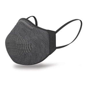 HONEYWELL RWS-50111 DARK GRAY DUAL LAYER FACE MASK WITH 8 FILTERS