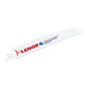 LENOX 20370 6066R5 6" 6 TPI DEMOLITION BI-METAL RECIPROCATING SAW BLADE 5PACK