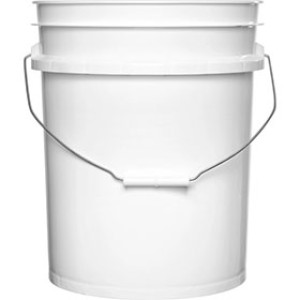 LEAKTITE 1130838 5 GALLON WHITE .90 MIL PRO PLASTIC PAIL