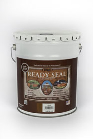 READY SEAL 515 PECAN EXTERIOR WOOD STAIN AND SEALER 5 GALLON PAIL
