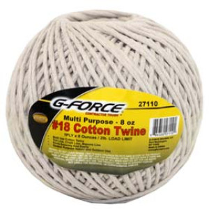 G-FORCE 27110 COTTON MASON LINE 1/2 LB. BALL