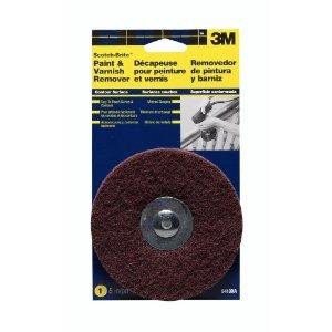 3M 9413 SCOTCH-BRITE 5" DIAMETER CONTOUR SURFACE PAINT AND VARNISH REMOVER
