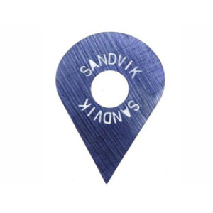 BAHCO 625-DROP DROP SHAPE CARBIDE SCRAPER BLADE FOR #625 SCRAPER