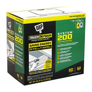 DAP 7565062620 TOUCH 'N FOAM PROFESSIONAL LOW GWP FOAM KIT 200 1.75 PCF FR ICC