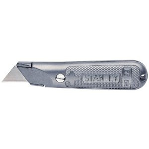 STANLEY 10-209 FIXED BLADE CLASSIC 199 UTILITY KNIFE 5-3/8" (3 BLADES)
