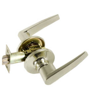 G-FORCE 80150 PRIVACY STRAIGHT LEVER LOCKSET STAINLESS STEEL