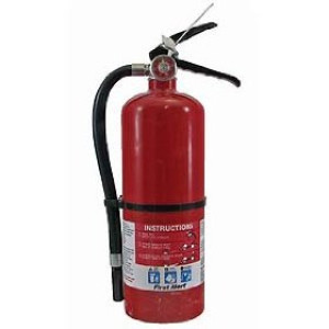 FIRST ALERT PRO5 5 LB RED HEAVY DUTY FIRE EXTINGUISHER UL RATED 3-A:40-B:C