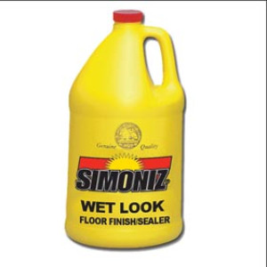 SIMONIZ USA CS0740004 WET LOOK 18% FLOOR FINISH