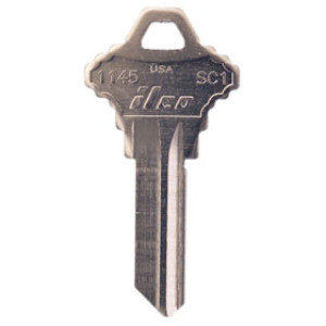 ILCO 20083 SC1-NP-250 SCHLAGE NICKEL PLATED KEY BLANK