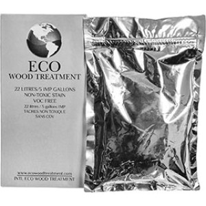 ECO WOOD TREATMENT EWT-5 FIVE GALLON NON TOXIC WOOD TREATMENT