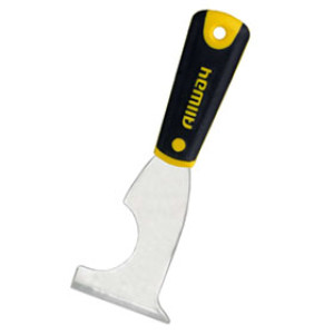 ALLWAY TOOLS 09013 XG1 6 IN 1 HAMMER HEAD NYLON HANDLE PUTTY KNIFE CARDED