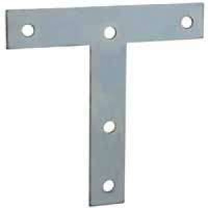 G-FORCE 40585 4" T-PLATE ZINC PLATED BULK NO SCREWS
