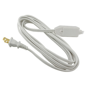 U.S. WIRE 78106USW 16/2 SPT-2 6' WHITE HOUSEHOLD EXTENSION CORD UL CERTIFIED