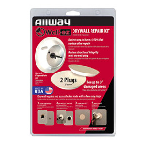 ALLWAY TOOLS WEK2 WALL-EZ DRYWALL REPAIR KIT