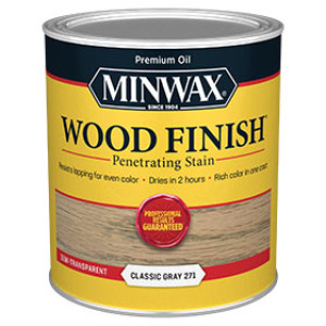 MINWAX 700484444 271 CLASSIC GRAY WOOD FINISH PENETRATING STAIN