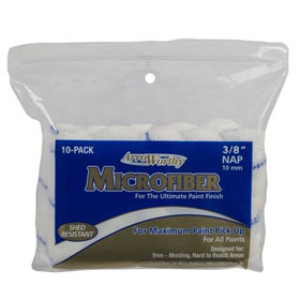 ARROWORTHY 4MFR3CK 4" X 3/8" MICROFIBER MINI ROLLER COVER 10 PACK