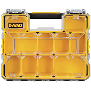 DEWALT TOOLS DWST14825 DEEP PRO ORGANIZER BOX WITH ANTI-RUST METAL LATCHES
