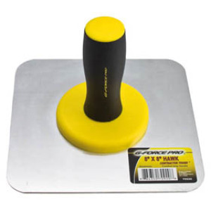 G-FORCE 70920 8" X 8" ALUMINUM HAWK ERGO GRIP HANDLE