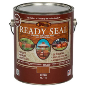 READY SEAL 115 PECAN EXTERIOR WOOD STAIN AND SEALER GALLON