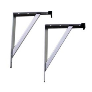 G-FORCE 41123 16" X 10" WHITE HEAVY DUTY SHELF BRACKET