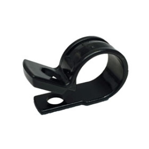 GARDNER BENDER PPC-1550UVB PLASTIC CABLE CLAMP UVB BLACK 1/2" DIA 12/BAG