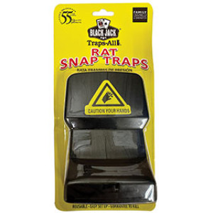SAFEGUARD 6657 BLACK JACK TRAPS ALL RAT SNAP TRAPS