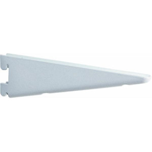 KV 19105 10.5" DOUBLE TRACK BRACKET- WHITE 182WH10.5