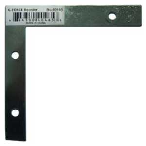 G-FORCE 40465 4" CORNER IRON ZINC PLATED BULK NO SCREWS